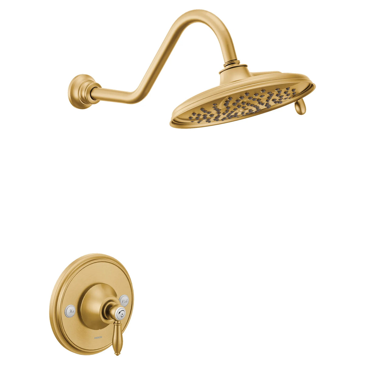 MOEN TS32102EPBG Weymouth Posi-Temp Eco-Performance Shower - Brushed Gold