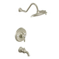 MOEN TS32104EPBN Weymouth Posi-Temp Eco-Performance Tub/Shower - Brushed Nickel