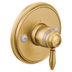 MOEN TS32110BG Weymouth Exacttemp(R) Valve Trim - Brushed Gold