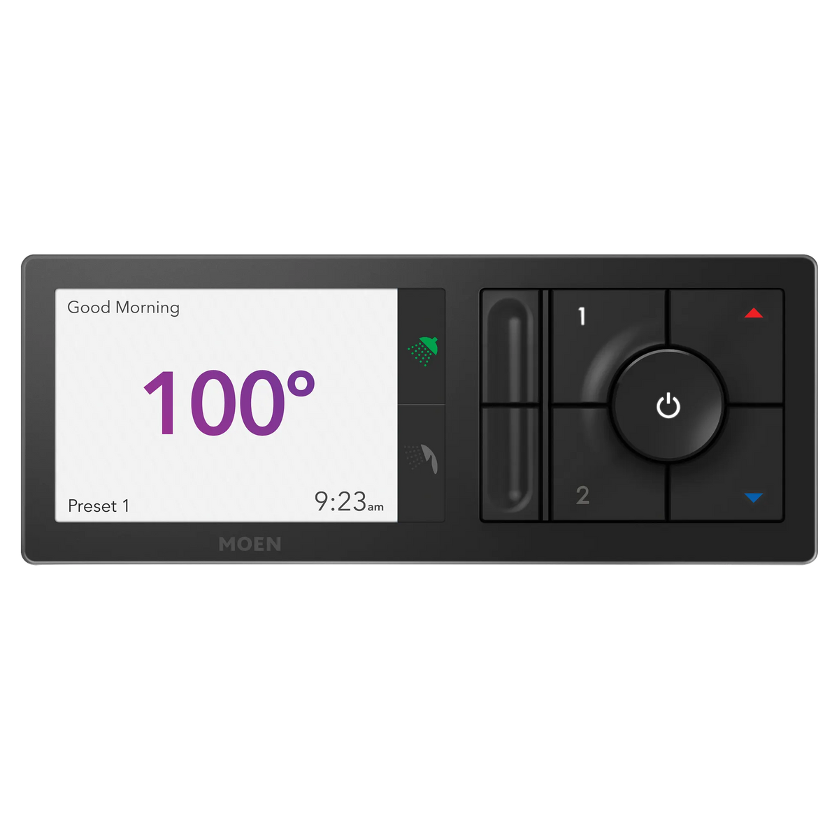 MOEN TS3302BL Smart Shower 2-Outlet Shower Controller - Matte Black