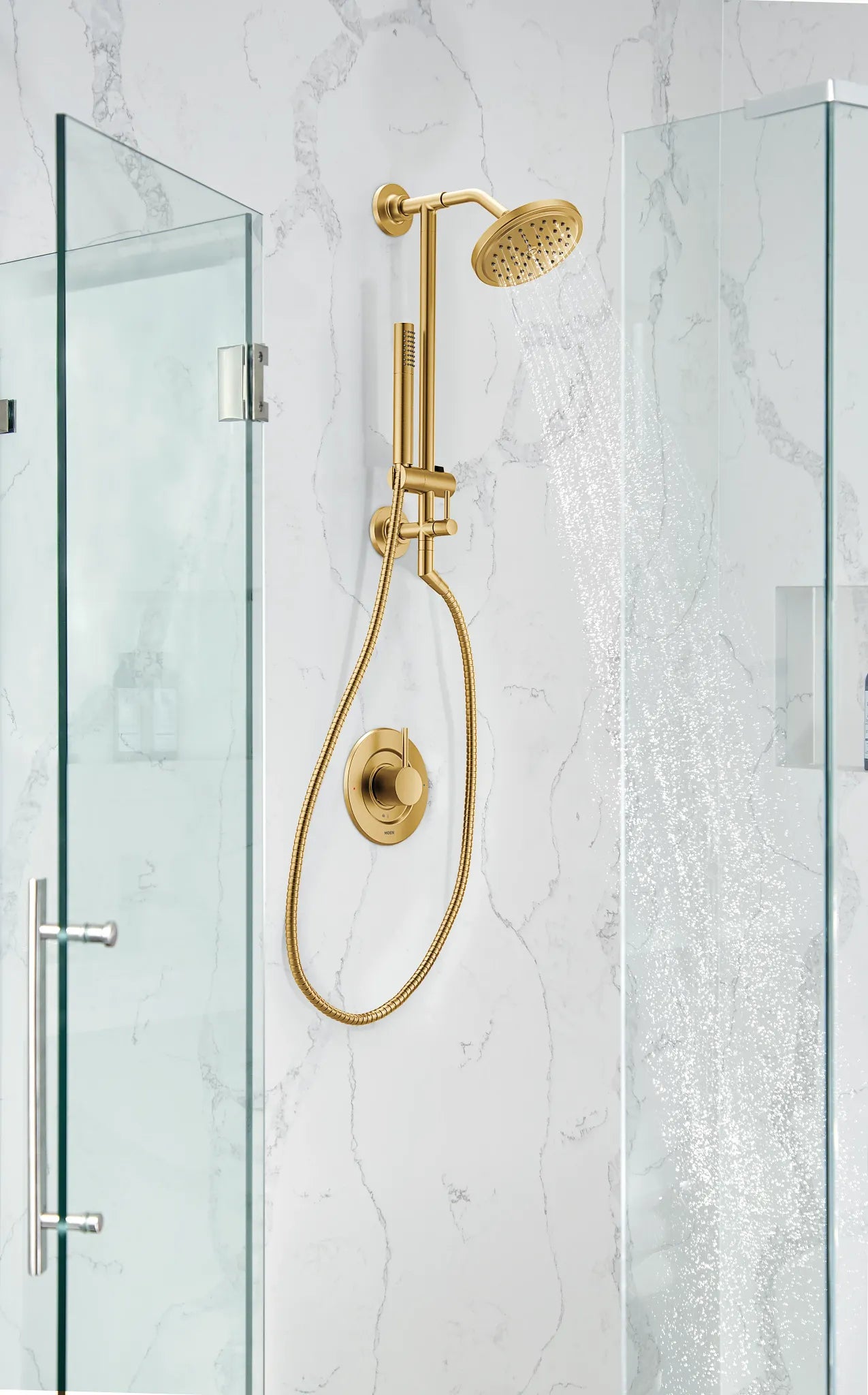 MOEN TS3661NHBG Annex Shower Only - No Showerhead - Brushed Gold