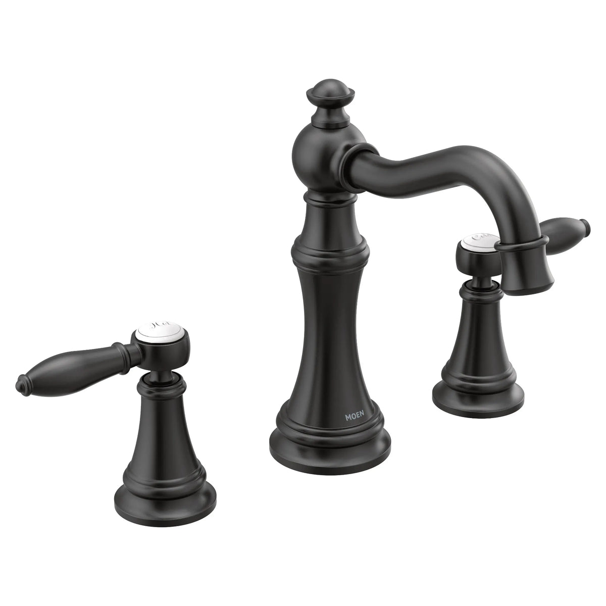 MOEN TS42108BL Weymouth Bathroom Faucet - Matte Black