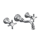 MOEN TS42112 Weymouth Two-Handle High Arc Wall Mount Bathroom Faucet - Chrome