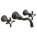 MOEN TS42112BL Weymouth Bathroom Faucet - Matte Black