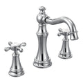 MOEN TVS42114 Weymouth Two-Handle High Arc Bathroom Faucet - Chrome