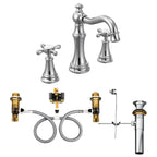 MOEN TVS42114 Weymouth Two-Handle High Arc Bathroom Faucet - Chrome