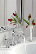 MOEN TS42108 Weymouth Two-Handle High Arc Bathroom Faucet - Chrome
