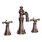 MOEN TVS42114ORB Weymouth Two-Handle High Arc Bathroom Faucet - Oil Rubbed Bronze