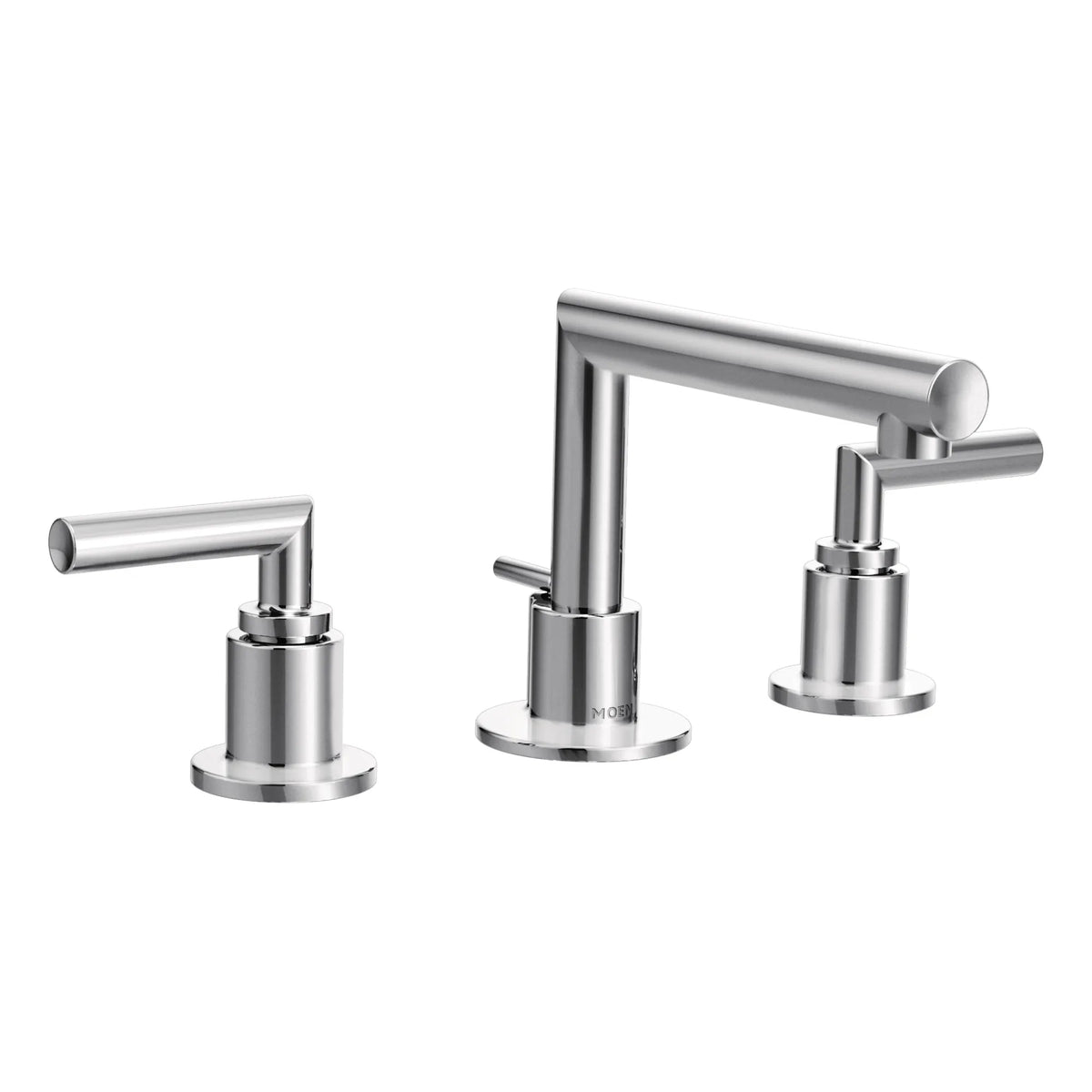 MOEN TS43002 Arris Two-Handle Low Arc Bathroom Faucet - Chrome