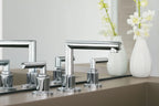MOEN TS43002 Arris Two-Handle Low Arc Bathroom Faucet - Chrome