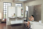 MOEN TS93004 Arris Two-Handle Diverter Roman Tub Faucet Including Handheld Shower - Chrome