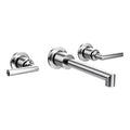 MOEN TS43003 Arris Two-Handle Wall Mount Bathroom Faucet - Chrome