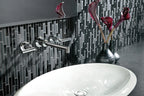 MOEN TS43003 Arris Two-Handle Wall Mount Bathroom Faucet - Chrome