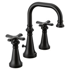 MOEN TS44103BL Colinet  Two-Handle Bathroom Faucet In Matte Black