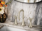 MOEN TS44103BN Colinet Two-Handle High Arc Bathroom Faucet - Brushed Nickel