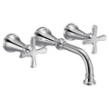 MOEN TS44105 Colinet Two-Handle Wall Mount Bathroom Faucet - Chrome