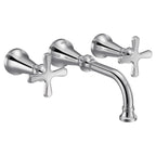 MOEN TS44105 Colinet Two-Handle Wall Mount Bathroom Faucet - Chrome