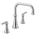 MOEN TS44503 Colinet Two-Handle High Arc Roman Tub Faucet - Chrome
