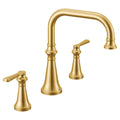 MOEN TS44503BG Colinet Two-Handle High Arc Roman Tub Faucet - Brushed Gold