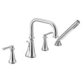 MOEN TS44504 Colinet Two-Handle High Arc Roman Tub Faucet - Chrome