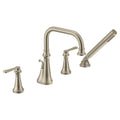 MOEN TS44504BN Colinet Two-Handle High Arc Roman Tub Faucet - Brushed Nickel