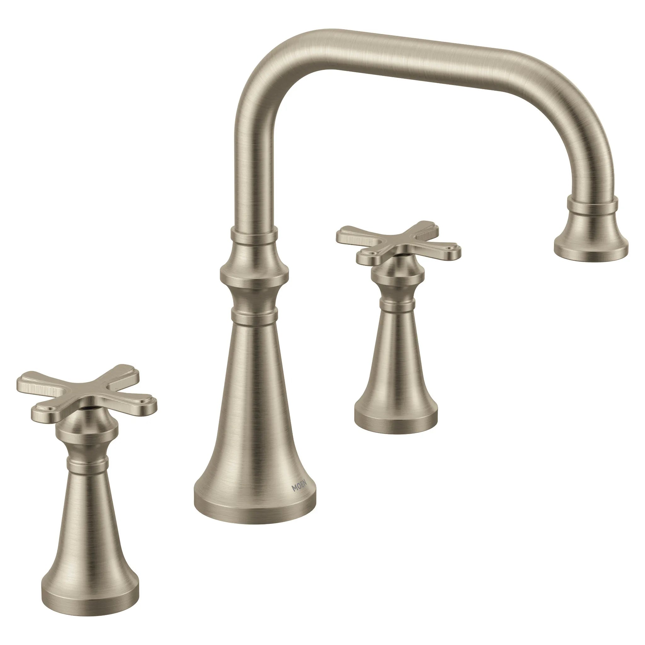 MOEN TS44505BN Colinet Two-Handle High Arc Roman Tub Faucet - Brushed Nickel