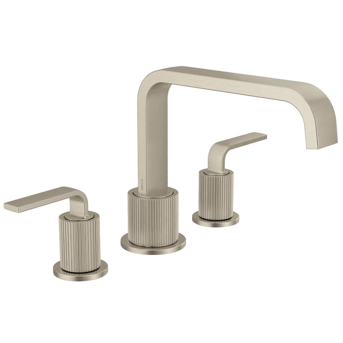 MOEN TS578BN Cambium Two-Handle High Arc Roman Tub Faucet - Brushed Nickel