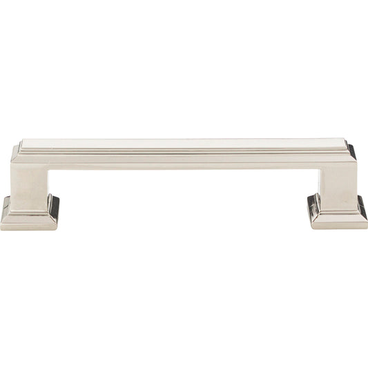 ATLAS 435-PN Sutton Place 3 3/4" Center to Center Bar Pull , Polished Nickel