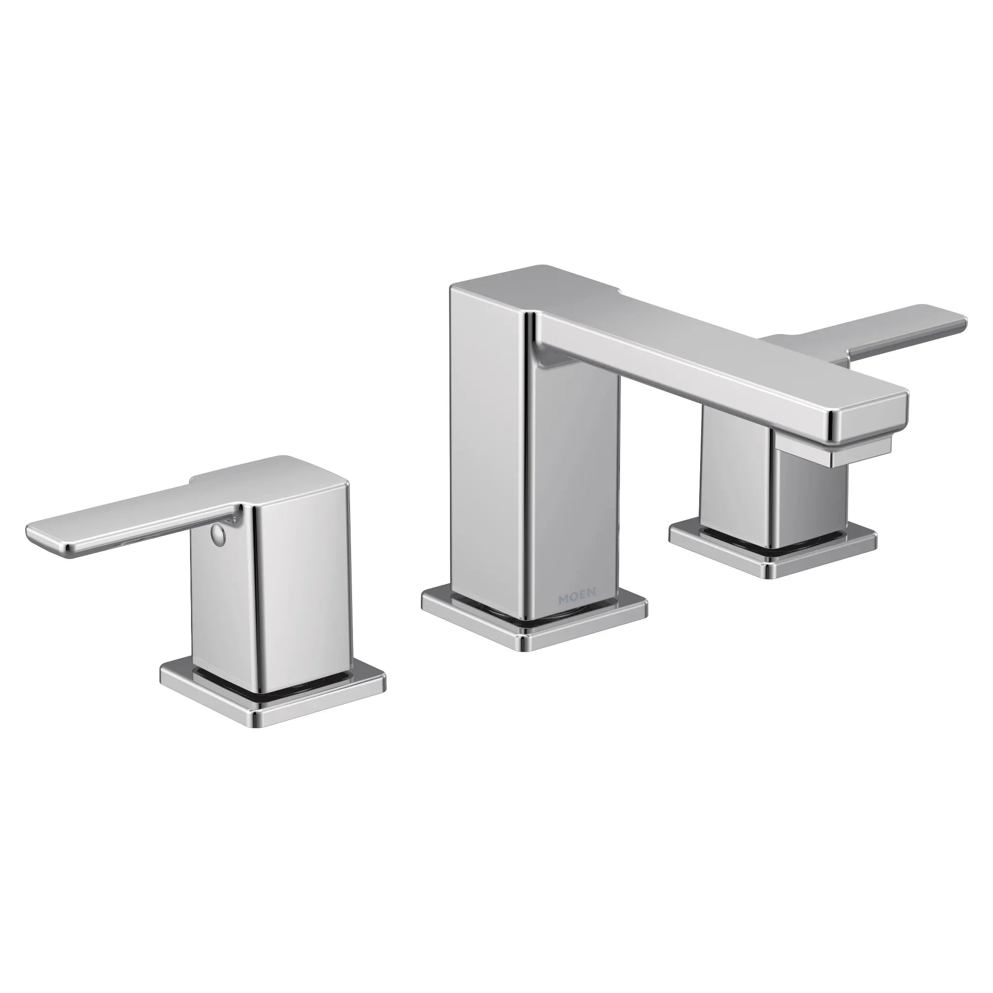 MOEN TVS6721 90 Degree Two-Handle High Arc Bathroom Faucet - Chrome