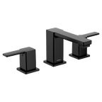 MOEN TS6721BL 90 Degree Two-Handle Low Arc Bathroom Faucet - Matte Black