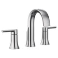 MOEN TS6925 Doux Two-Handle High Arc Bathroom Faucet - Chrome