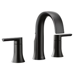 MOEN TS6925BL Doux  Two-Handle Bathroom Faucet In Matte Black