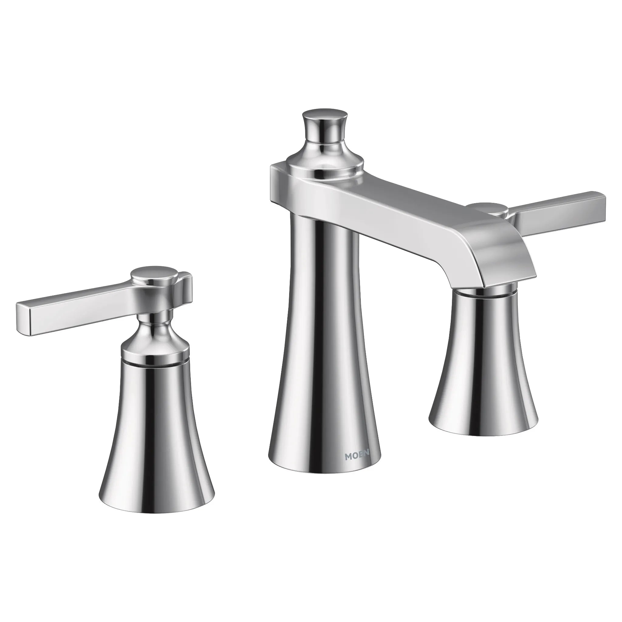 MOEN TVS6984 Flara Two-Handle High Arc Bathroom Faucet - Chrome