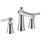 MOEN TS6984 Flara Two-Handle High Arc Bathroom Faucet - Chrome