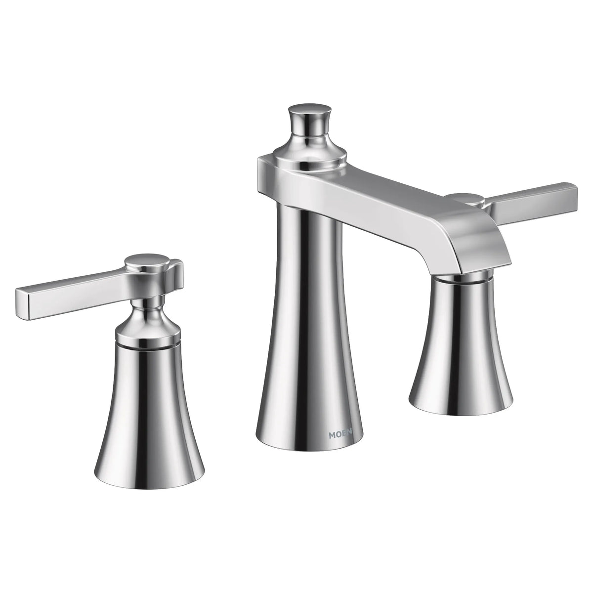 MOEN TS6984 Flara Two-Handle High Arc Bathroom Faucet - Chrome