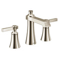 MOEN TVS6984NL Flara Two-Handle High Arc Bathroom Faucet - Polished Nickel