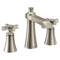 MOEN TVS6985BN Flara Two-Handle High Arc Bathroom Faucet - Brushed Nickel