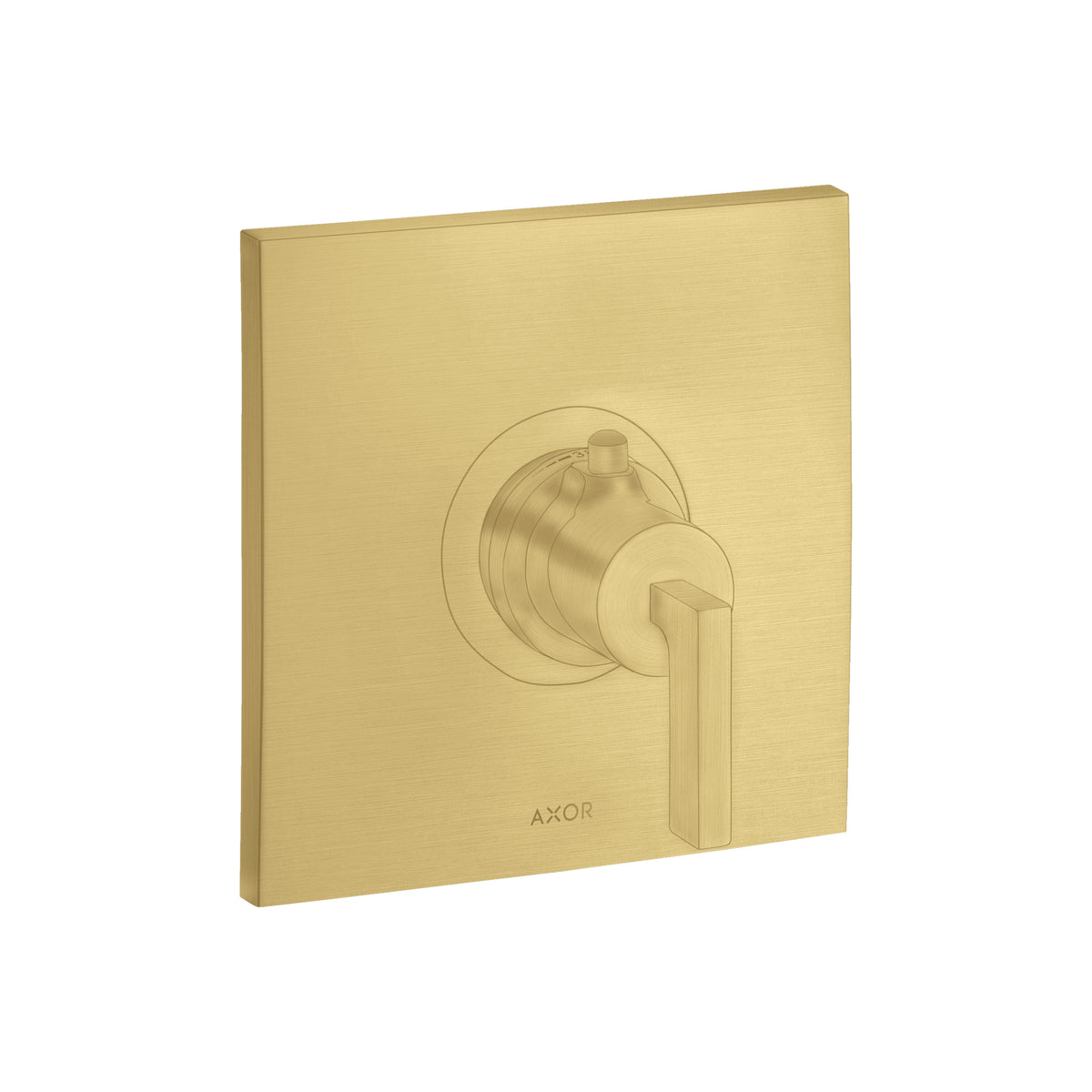 AXOR 39711251 Citterio Thermostatic Trim HighFlow with Lever Handle - Brushed Gold Optic