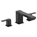 MOEN TS913BL 90 Degree Two-Handle High Arc Roman Tub Faucet - Matte Black