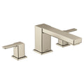 MOEN TS913BN 90 Degree Two-Handle High Arc Roman Tub Faucet - Brushed Nickel