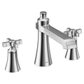 MOEN TS927 Flara Two-Handle High Arc Roman Tub Faucet - Chrome