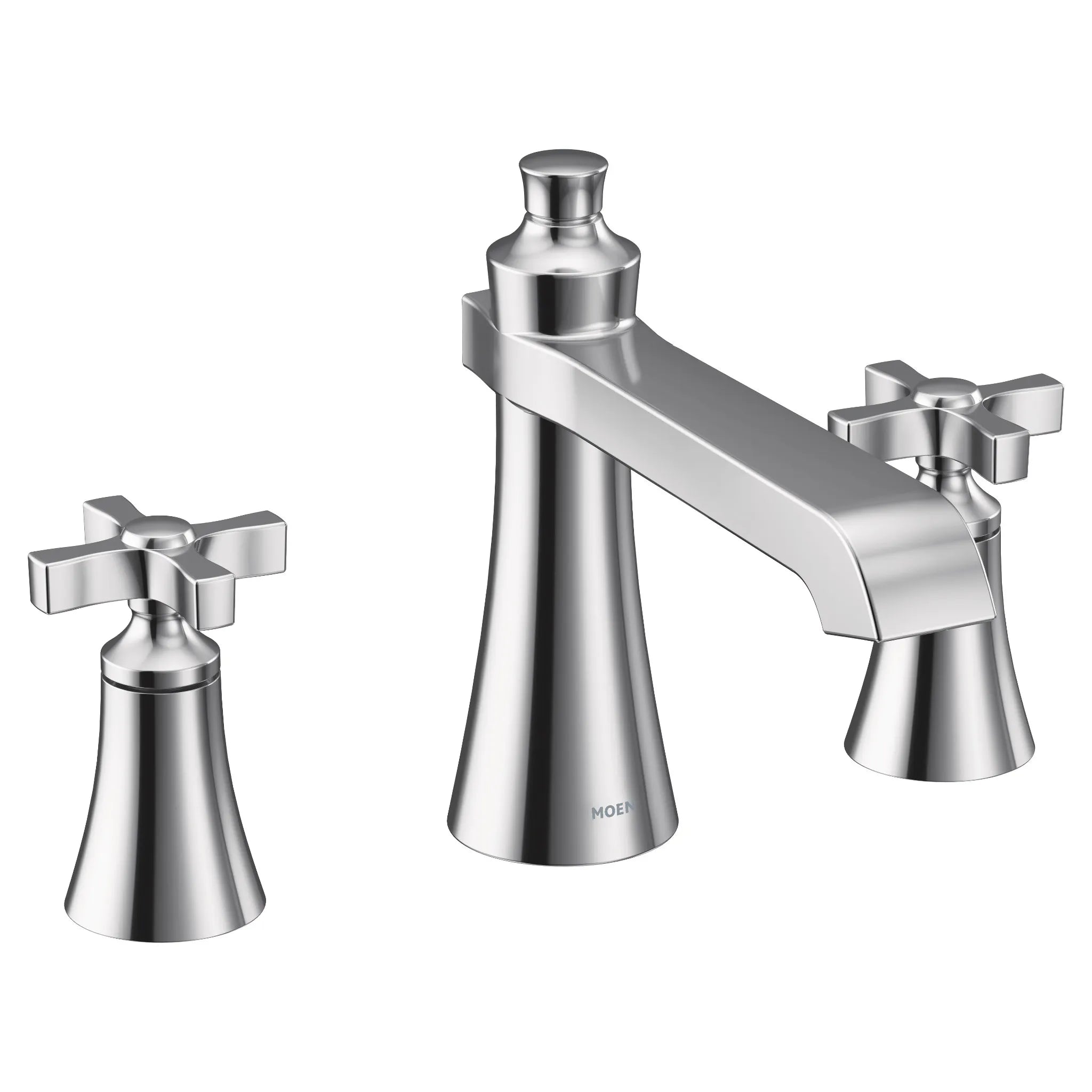 MOEN TS927 Flara Two-Handle High Arc Roman Tub Faucet - Chrome
