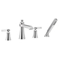 MOEN TS928 Flara Two-Handle High Arc Roman Tub Faucet - Chrome
