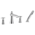 MOEN TS929 Flara Two-Handle High Arc Roman Tub Faucet - Chrome
