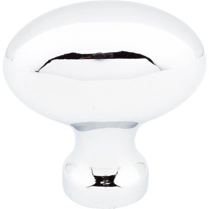 JEFFREY ALEXANDER 3991PC Lyon 1-9/16" Length Oval Knob - Polished Chrome
