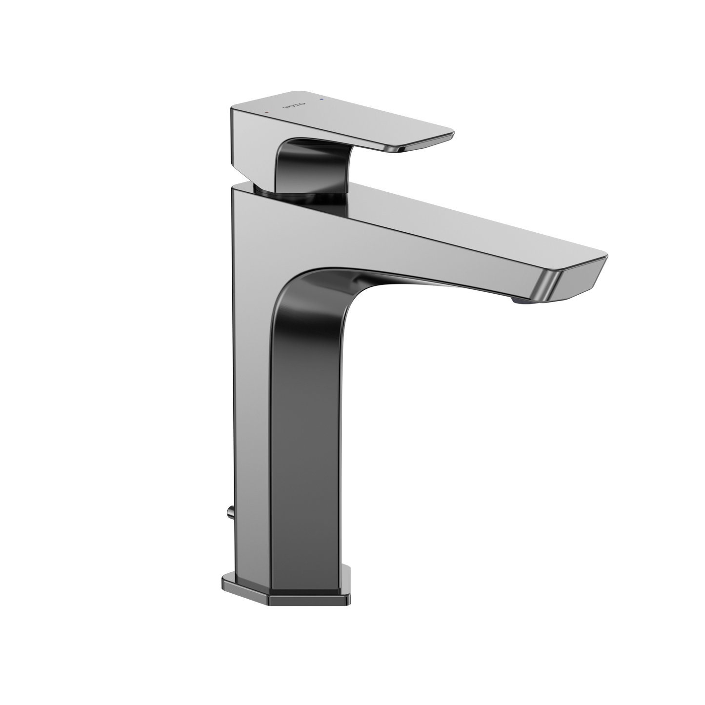 TOTO TLG07303U#CP GE 1.2 GPM Single Handle Semi-Vessel Bathroom Sink Faucet with COMFORT GLIDE Technology , Polished Chrome