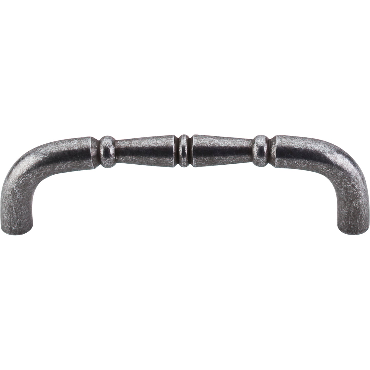 TOP KNOBS M800-96 Nouveau Ring 3 3/4" Center to Center Bar Pull , Pewter