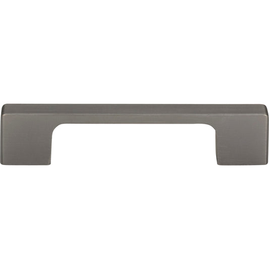 ATLAS A836-SL Thin Square 3 3/4" Center to Center Bar Pull - Slate