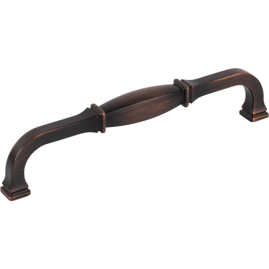 JEFFREY ALEXANDER 278-160DBAC Audrey 160 mm Center-to-Center Bar Pull - Brushed Oil Rubbed Bronze