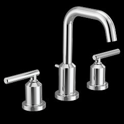 MOEN TV6142 Gibson Chrome two-handle bathroom faucet, Chrome